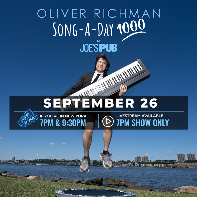 Oliver Richman at Joe's Pub